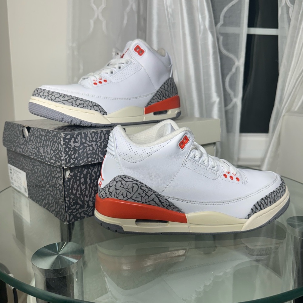 Jordan 3 Retro 'Georgia Peach' (sz 8) WMNS